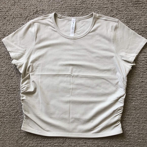 lululemon athletica Tops - LULULEMON All It Takes Ribbed Nulu Tee.